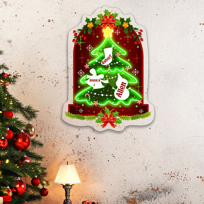 Personalized Family Tree Name Acrylic Led Neon Sign | Shineneon