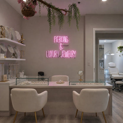 Persong And Luxury Jewelry LED Neon Sign Garage Man Cave Neon Sign - Shineneon