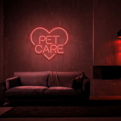 Pet Care Led Neon Sign | Shineneon