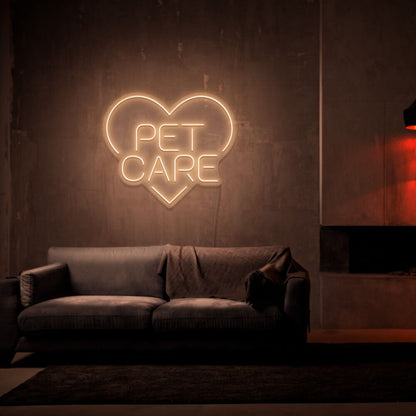 Pet Care Led Neon Sign | Shineneon