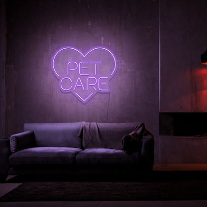Pet Care Led Neon Sign | Shineneon