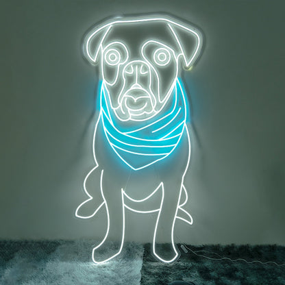 Pet Led Neon Sign With Your Pets Photo For Pets House | Shineneon