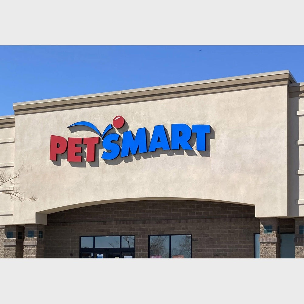 Pet Smart 3D Frontlit Channel Letters Led Light Sign