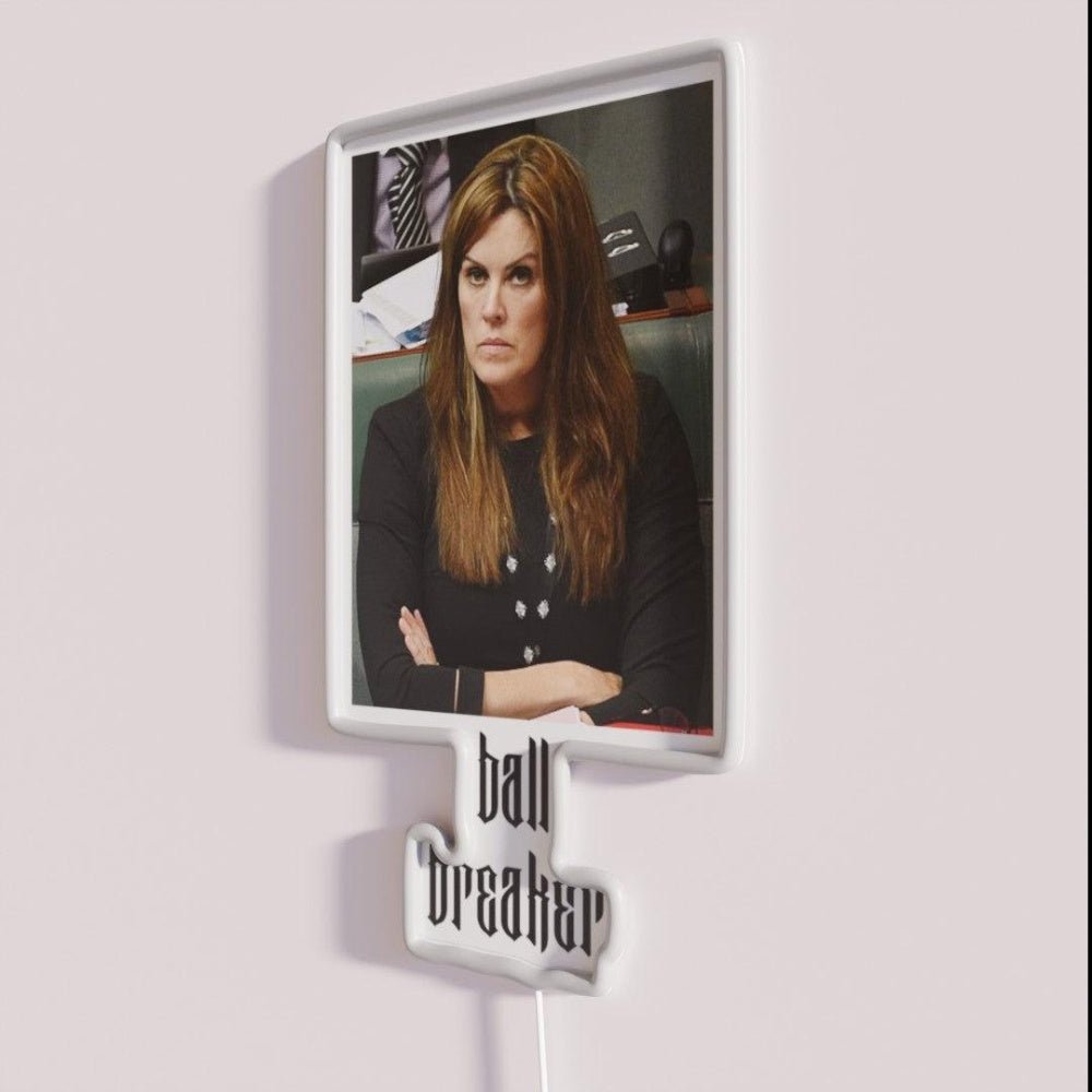 Peta Credlin Ball Breaker Rgb Led Neon Sign - Shineneon