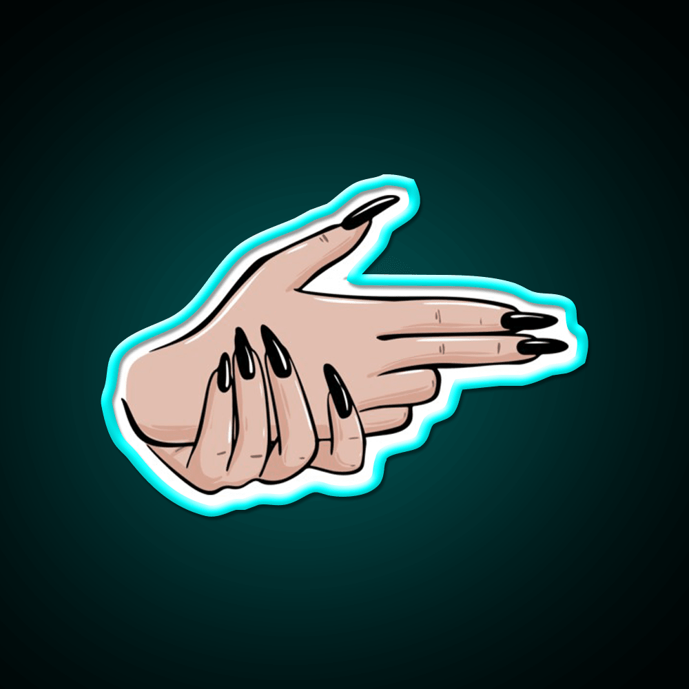 Pew Pew Nail Salon Led Neon Sign Rgb Color - Shineneon