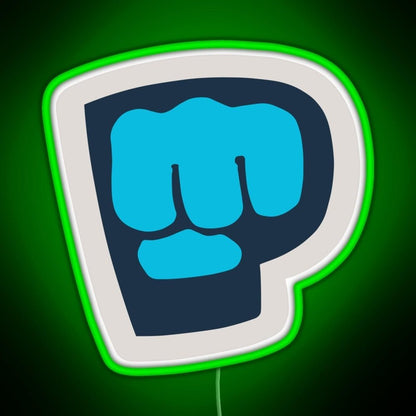 Pewdiepie Brofist Logo Rgb Led Neon Sign Pop Wall Art - Shineneon