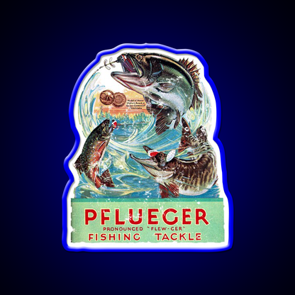Pflueger Fishing Beer Bar Decor Led Neon Sign Rgb Color - LED neon sign view 5