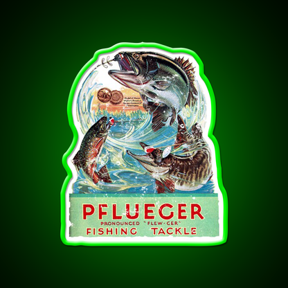 Pflueger Fishing Beer Bar Decor Led Neon Sign Rgb Color - LED neon sign view 8