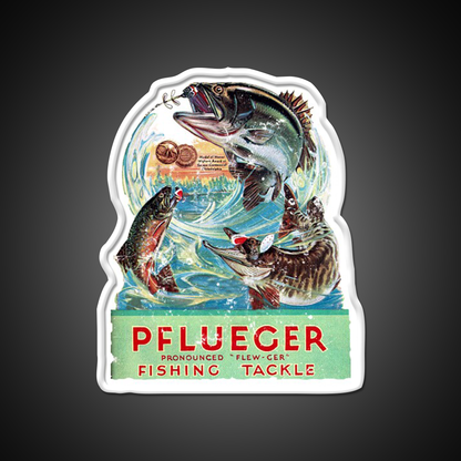 Pflueger Fishing Beer Bar Decor Led Neon Sign Rgb Color - LED neon sign view 11