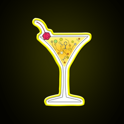 Phage Cocktail Orange Cocktail Bar Decor Led Neon Sign Rgb Color - Shineneon