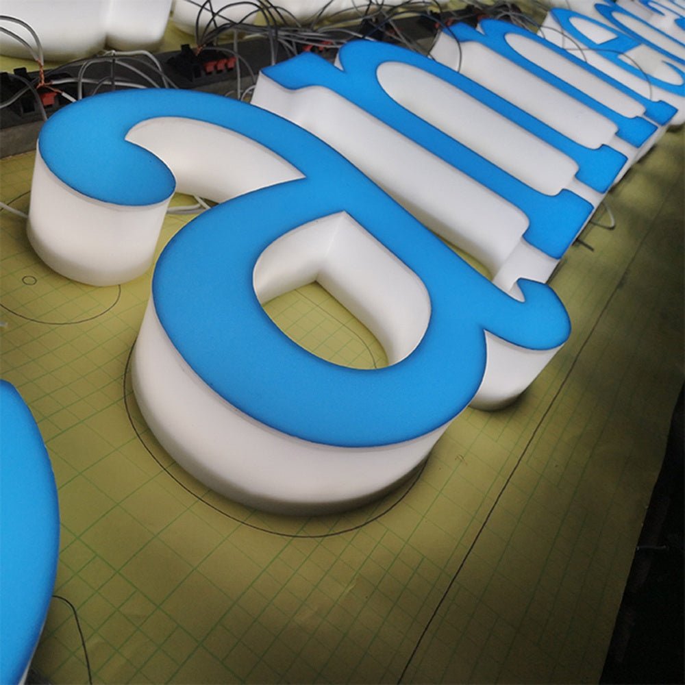 Pharmacie Jeannedarc 3D Frontlit And Backlit Channel Letter Led Light Sign - Shineneon