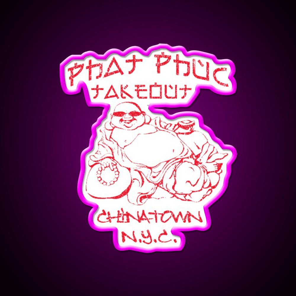 Phat Phuc Takeout Asian Cultural Led Neon Sign Rgb Color - Shineneon