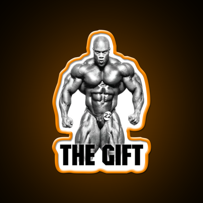 Phil Heath The Gift Bodybuilder Gym Fitness Led Neon Sign Rgb Color