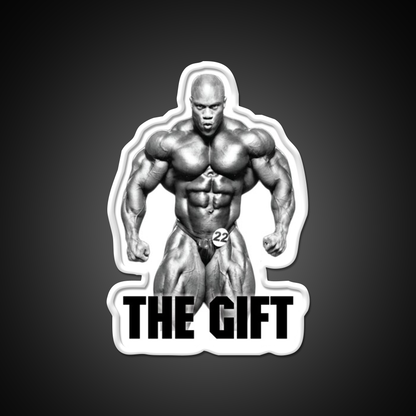 Phil Heath The Gift Bodybuilder Gym Fitness Led Neon Sign Rgb Color