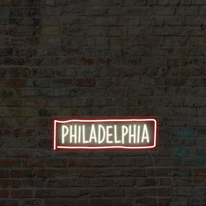 Philadelphia Led Neon Sign Wall Art | Shineneon