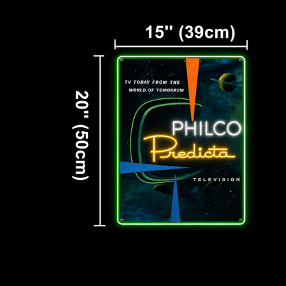 Philco Predicta Television Custom LED Neon Sign - Shineneon
