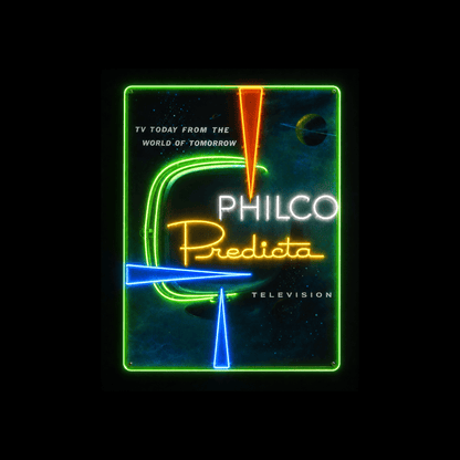 Philco Predicta Television Custom LED Neon Sign - Shineneon