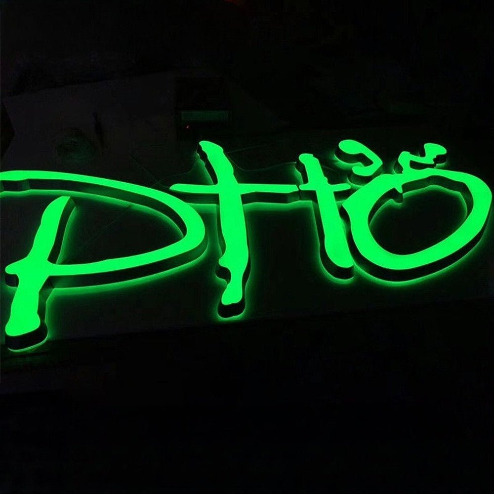 Pho 3D Frontlit And Backlit Channel Letter Led Light Sign - Shineneon