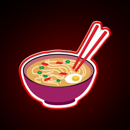 Pho Led Neon Sign Chinese Food Rgb Color
