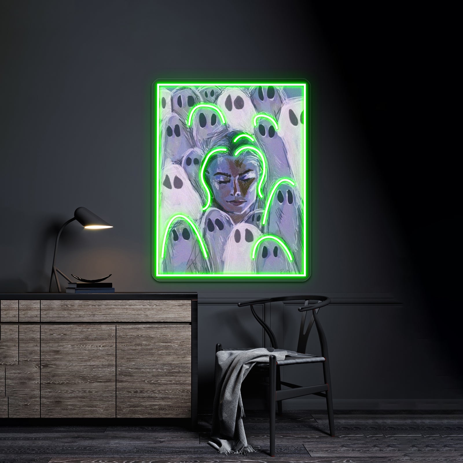 Phoebe Bridgers Poster Artwork Led Neon Signs Custom | Shineneon