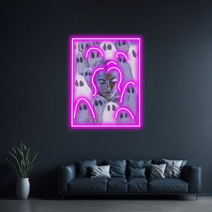 Phoebe Bridgers Poster Artwork Led Neon Signs Custom