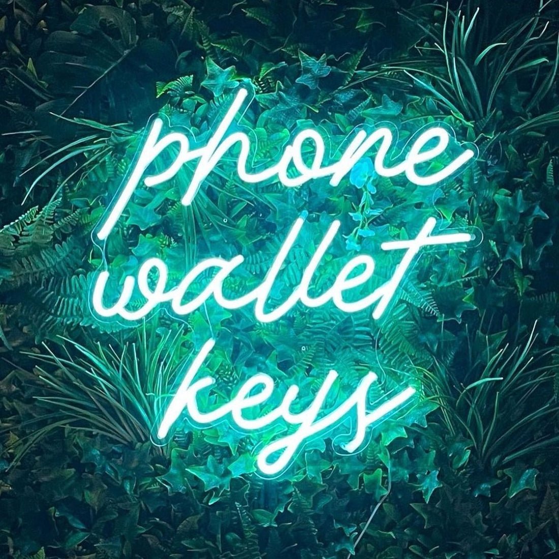 Phone Wallet Keys Led Sign Business Neon Sign - Shineneon