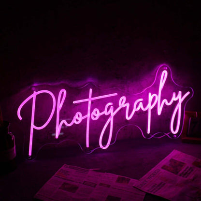 Photography Led Neon Sign - Shineneon