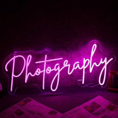 Photography Led Neon Sign - Shineneon