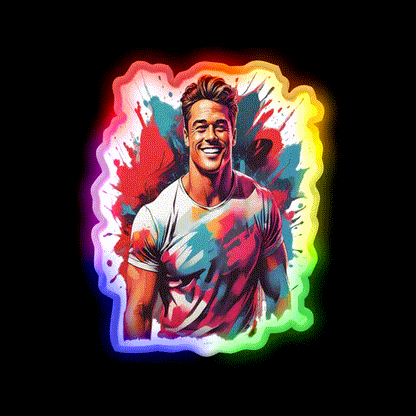 Physique Development Gym Fitness Led Neon Sign Rgb Color