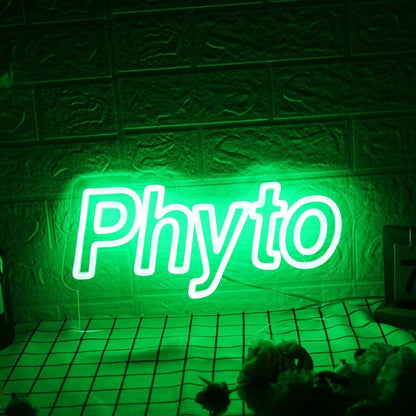 Phyto Green Led Neon Sign - Shineneon