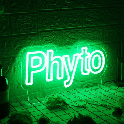 Phyto Green Led Neon Sign - Shineneon