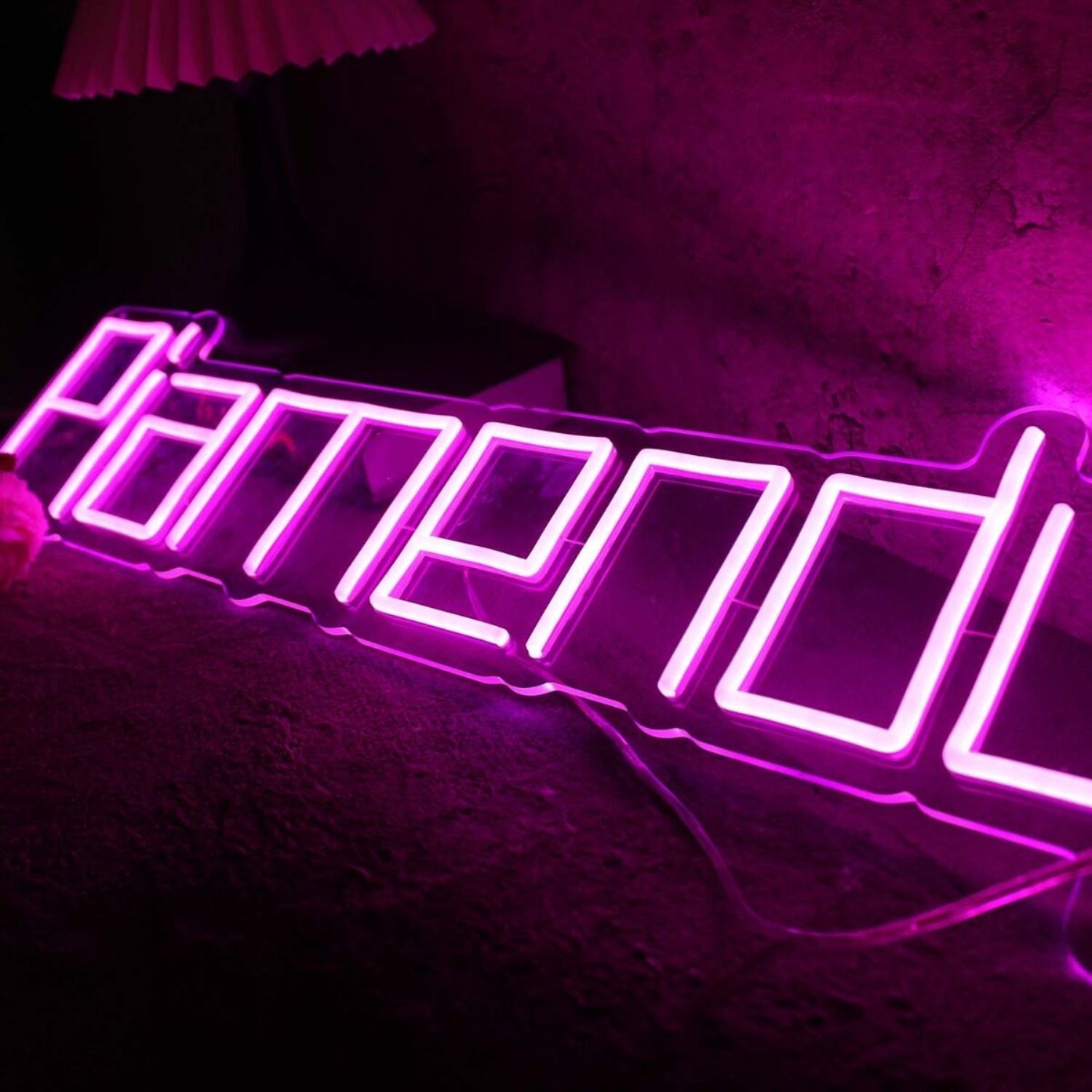 Piamendy Pink Led Neon Sign - Shineneon