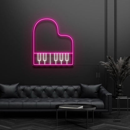 Piano Keys Led Neon Sign | Shineneon