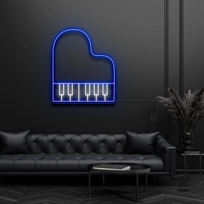 Piano Keys Led Neon Sign | Shineneon