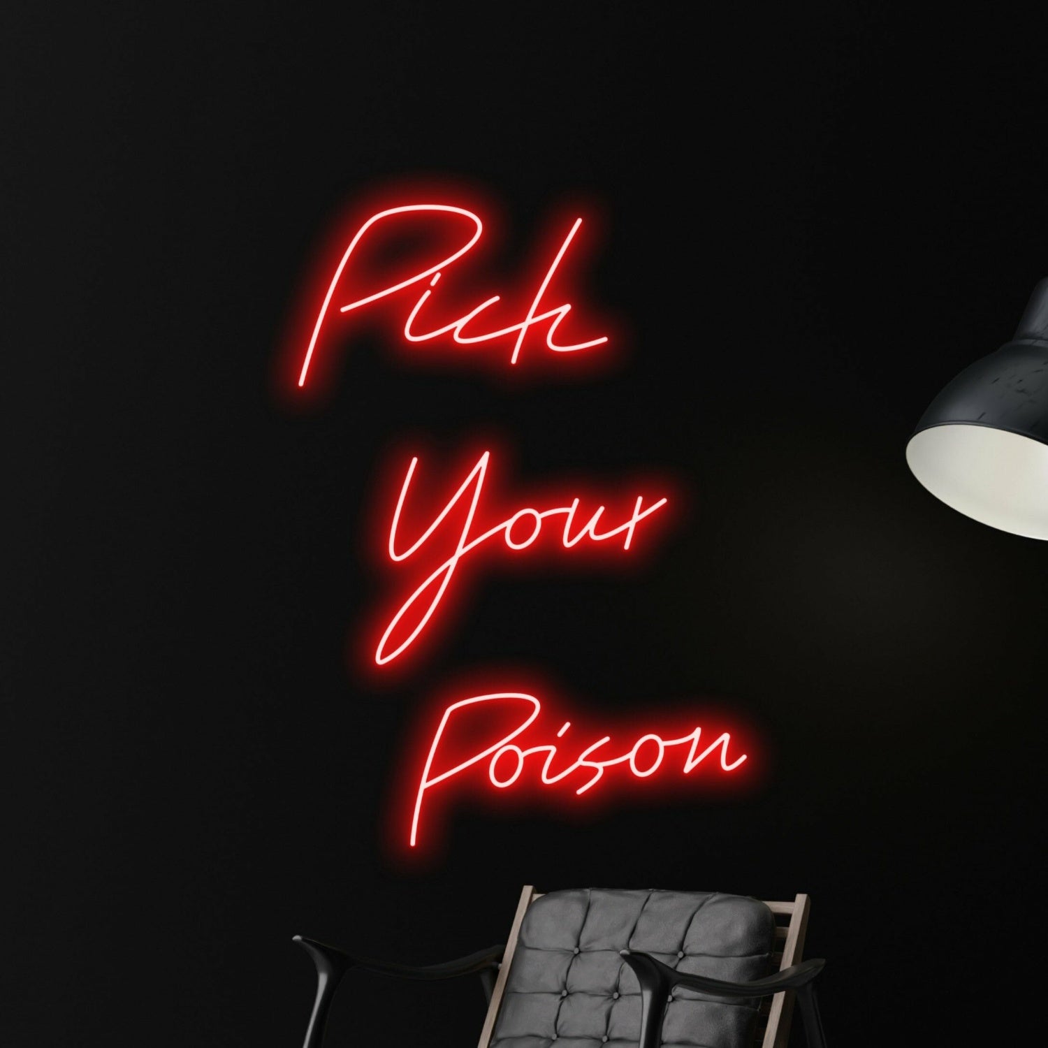 Pich Your Poison Led Neon Sign Christmas Decor | Shineneon