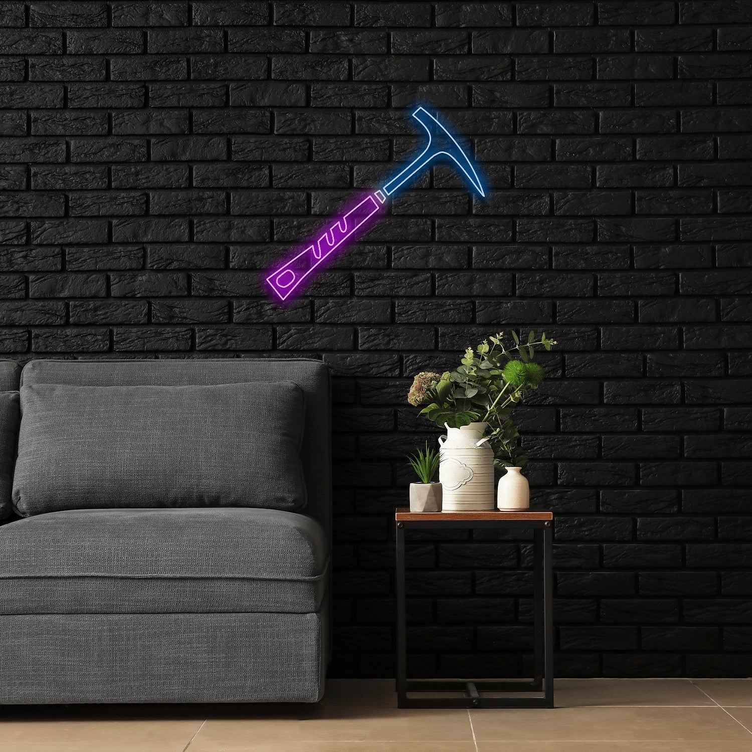 Pick Axe Led Neon Signs Wall Art Neon Led Sign Custom | Shineneon