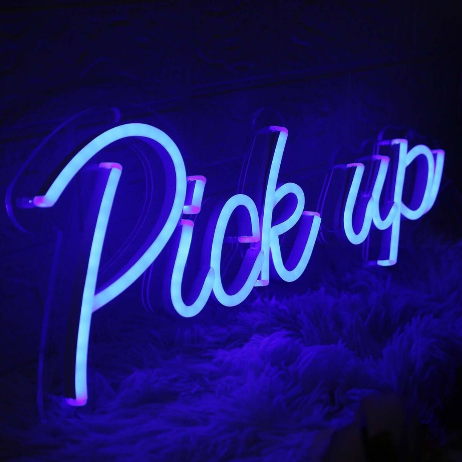 Pick Up Blue Led Neon Sign - Shineneon