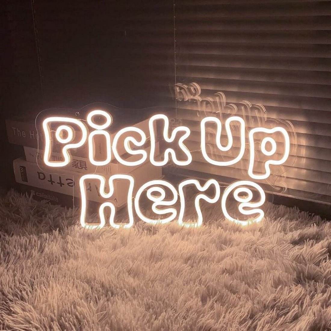 Pick Up Here Led Sign Business Neon Sign - Shineneon