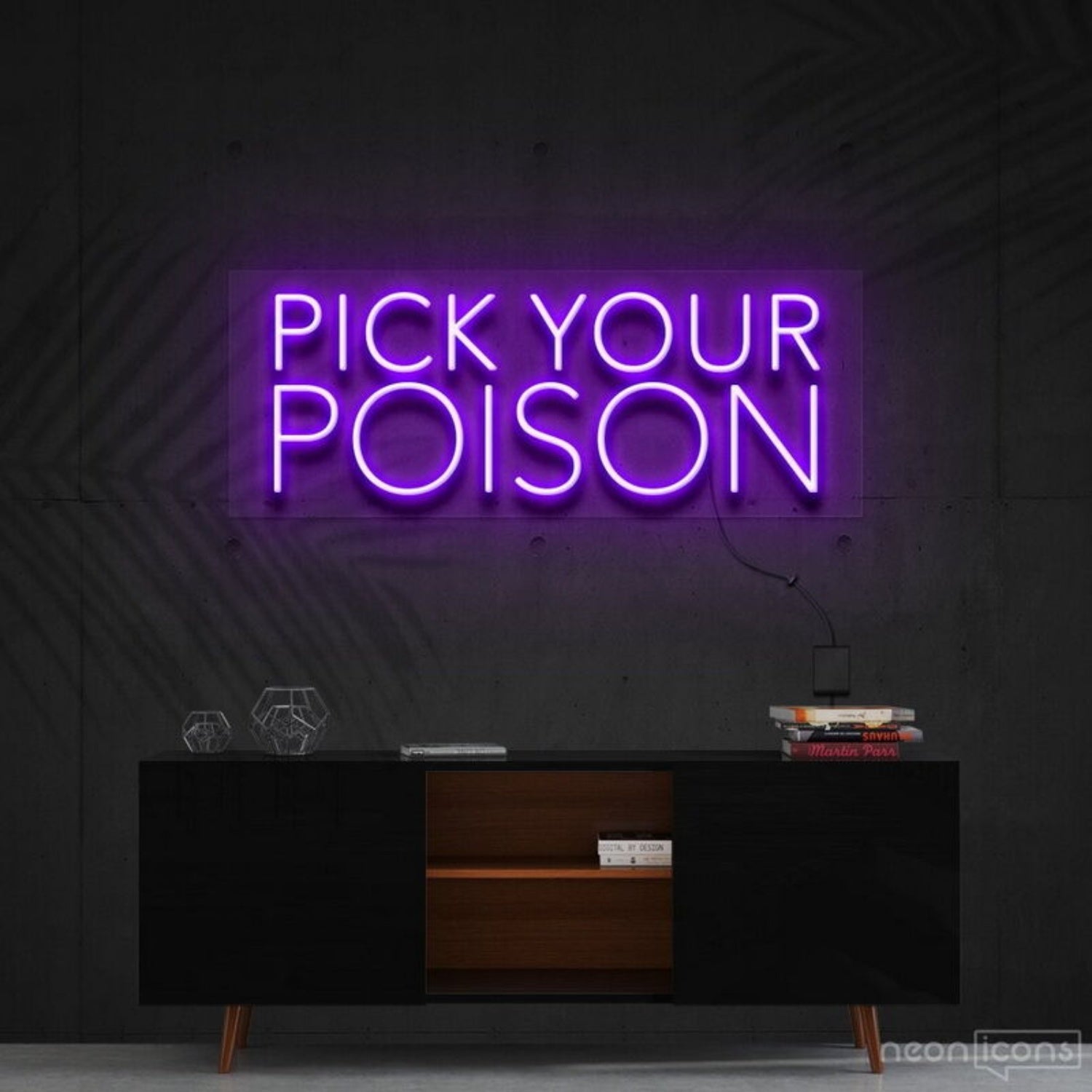 Pick Your Poison Led Neon Sign For Bars And Pubs | Shineneon