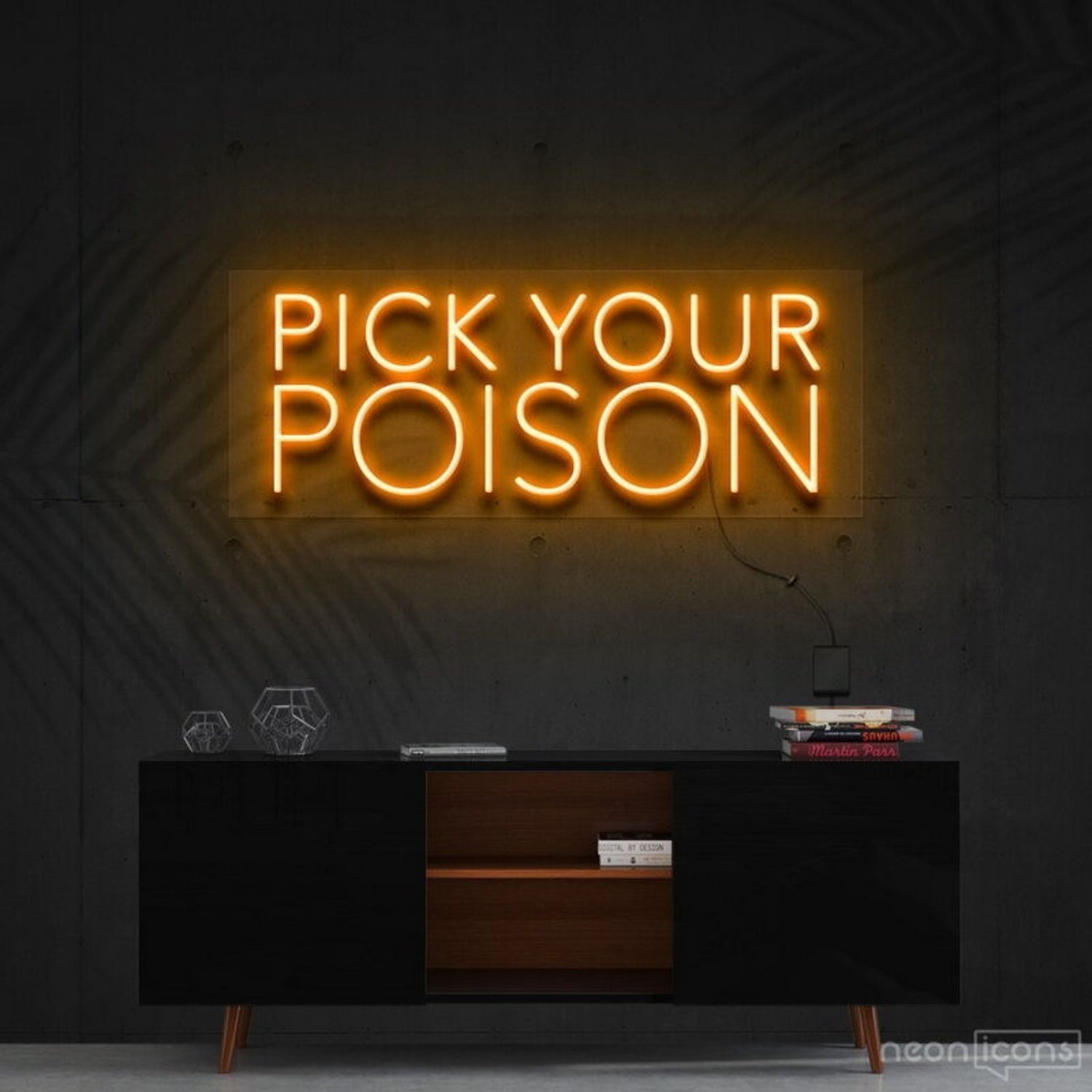 Pick Your Poison Led Neon Sign For Bars And Pubs | Shineneon