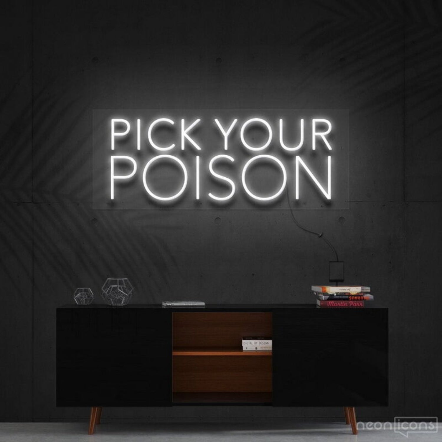 Pick Your Poison Led Neon Sign For Bars And Pubs | Shineneon
