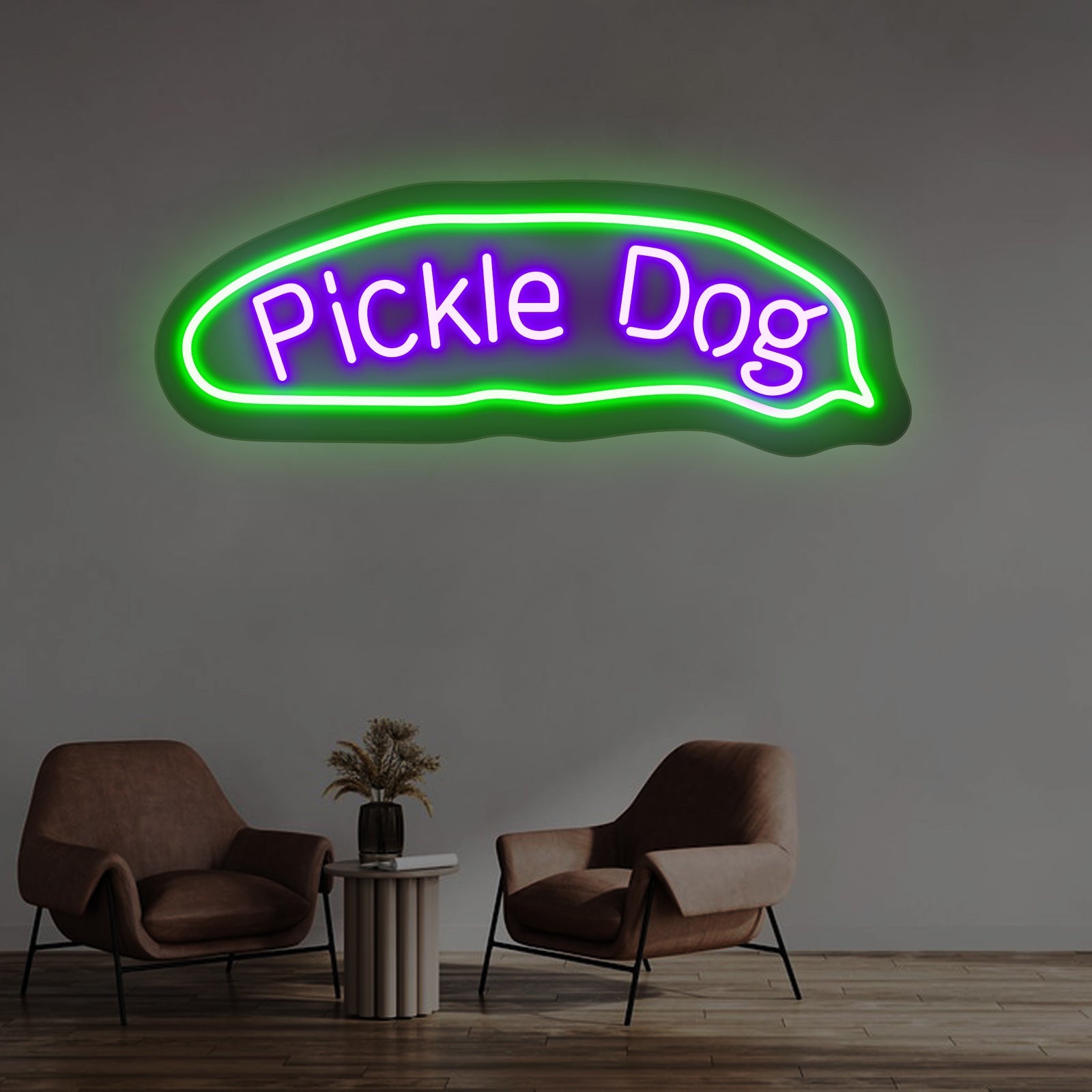 PICKLE DOG Custom Neon Sign Double - sided Illumination - Shineneon