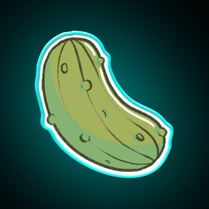 Pickle Snack Food Led Neon Sign Rgb Color - Shineneon