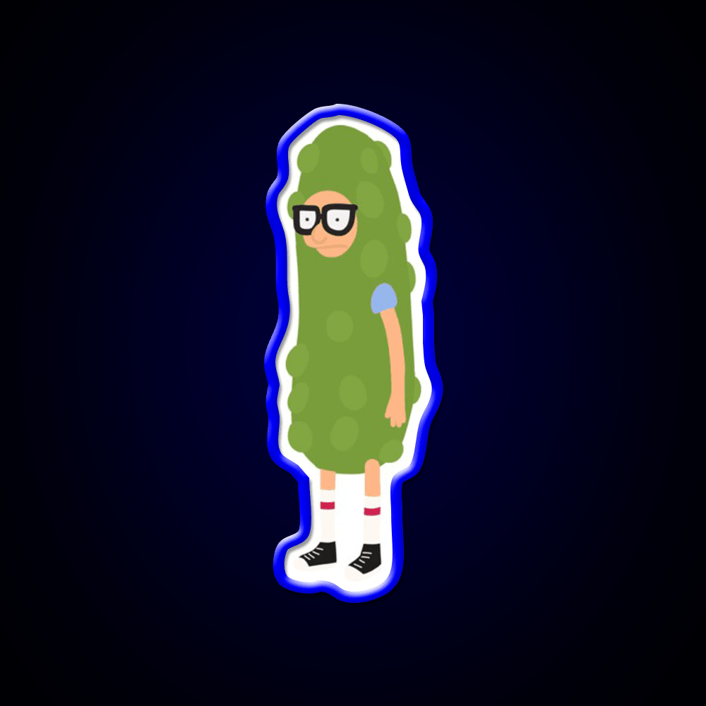 Pickle Tina Fast Food Led Neon Sign For Burger Place Rgb Color - Shineneon