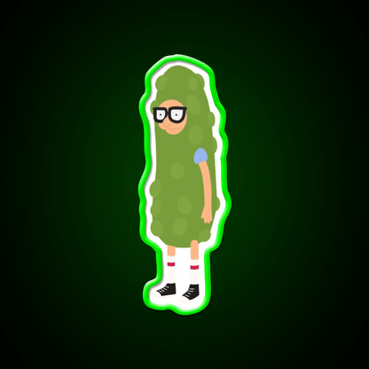 Pickle Tina Fast Food Led Neon Sign For Burger Place Rgb Color - Shineneon