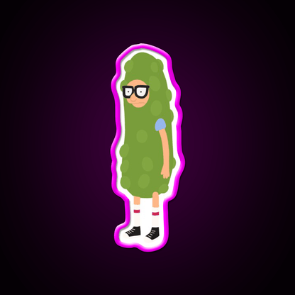 Pickle Tina Fast Food Led Neon Sign For Burger Place Rgb Color - Shineneon