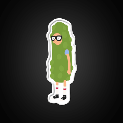 Pickle Tina Fast Food Led Neon Sign For Burger Place Rgb Color - Shineneon