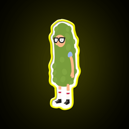 Pickle Tina Fast Food Led Neon Sign For Burger Place Rgb Color - Shineneon