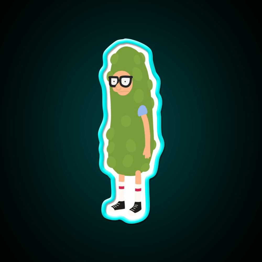 Pickle Tina Fast Food Led Neon Sign For Burger Place Rgb Color - Shineneon