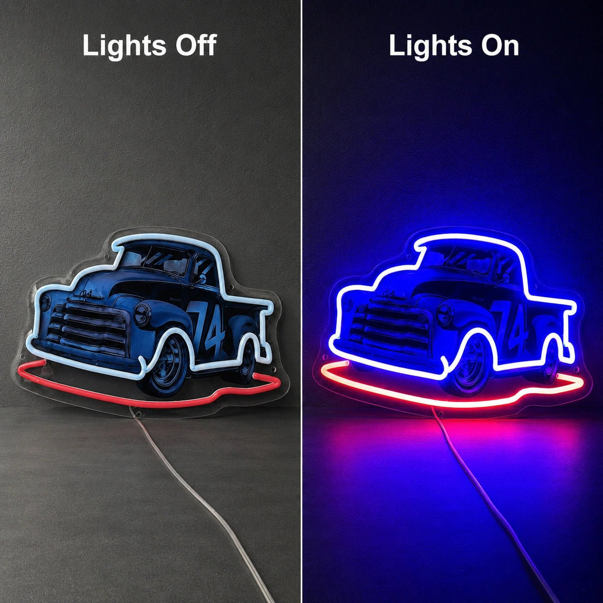 Pickup Truck LED Neon Sign - Shineneon